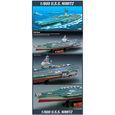 Academy 14213 1/800 USS Nimitz Aircraft Carrier
